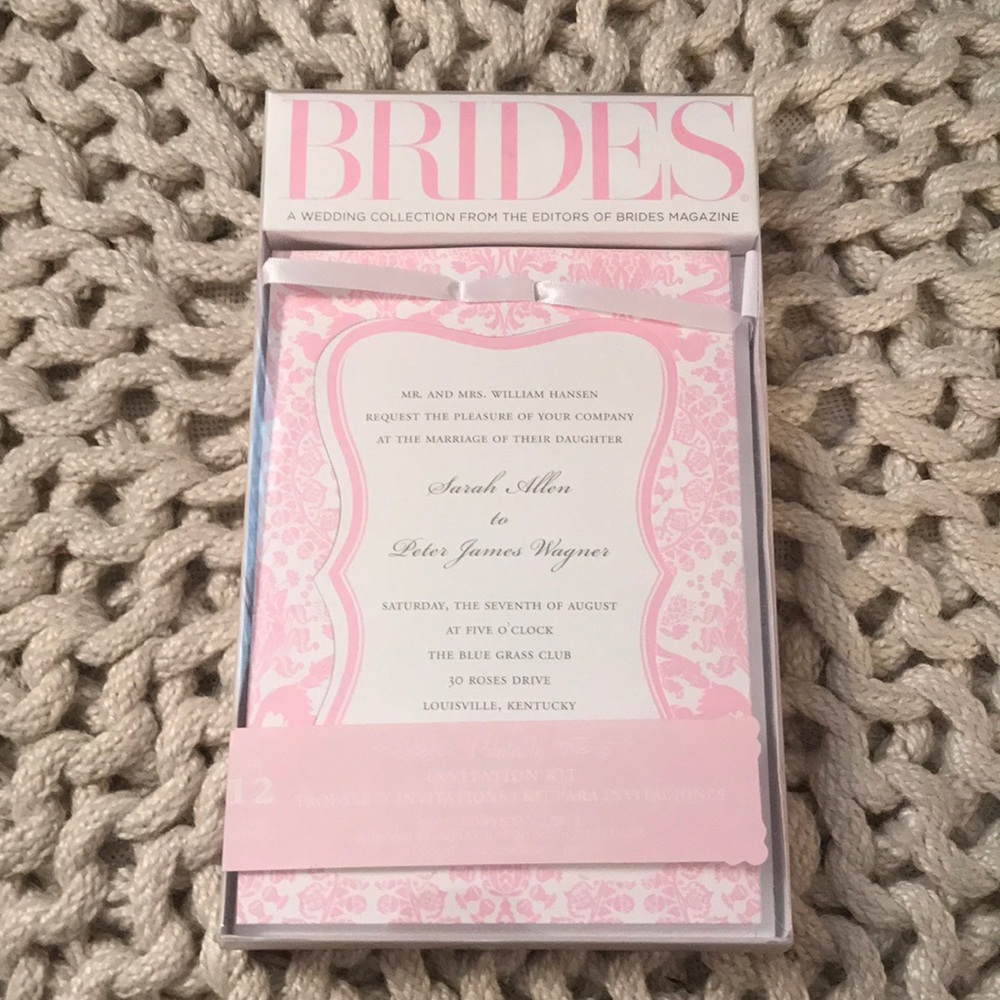 🏷🛍BRIDES printable invitation kit